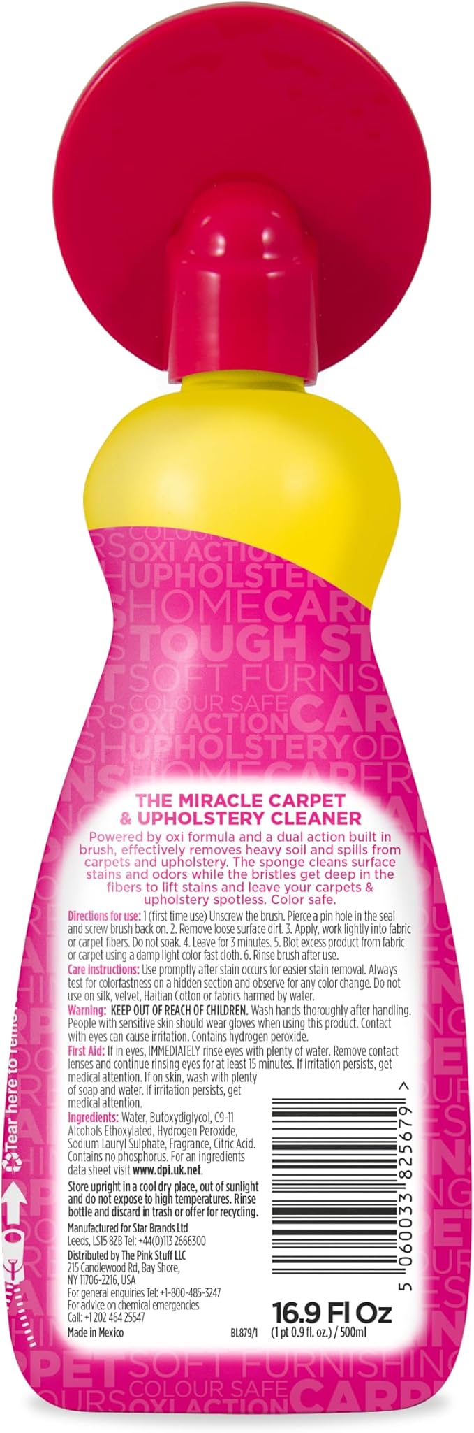 The Pink Stuff Carpet & Upholstery Stain Remover, Oxi Cleaner - Image 2