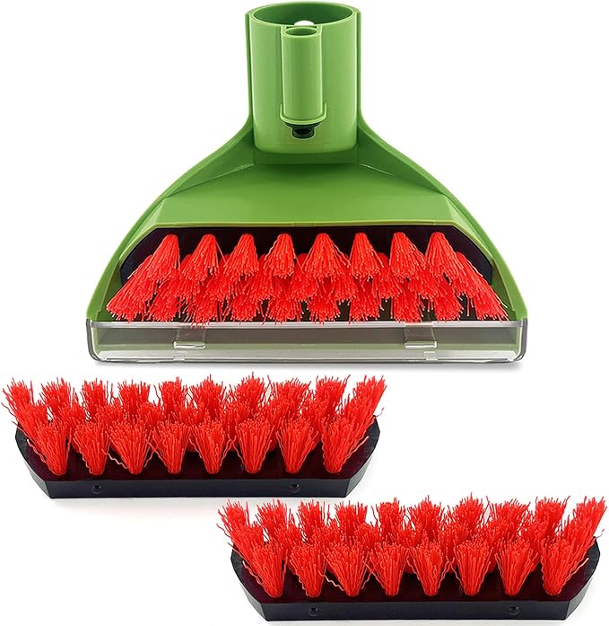 Upgraded 1400B Little Green 5.3" Detachable Tough Stain Brush Tool Replacement by Tivcroxs