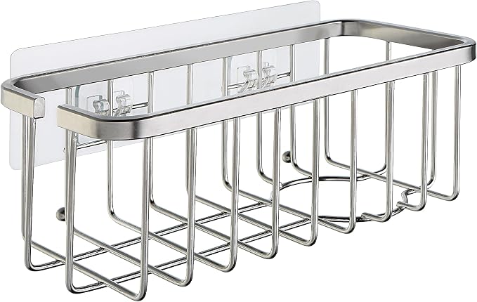 SunnyPoint NeverRust Deluxe Kitchen & Bathroom Sink Sponge Holder Organizer - Image 9
