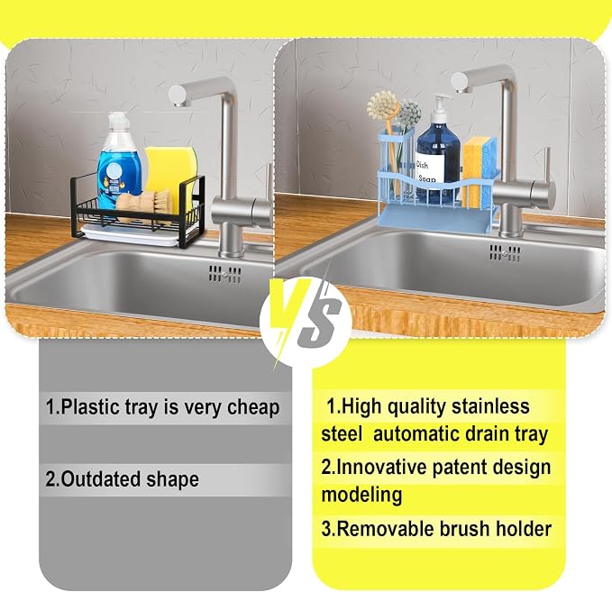 Maifan Sink Caddy Sponge Holder - Image 4
