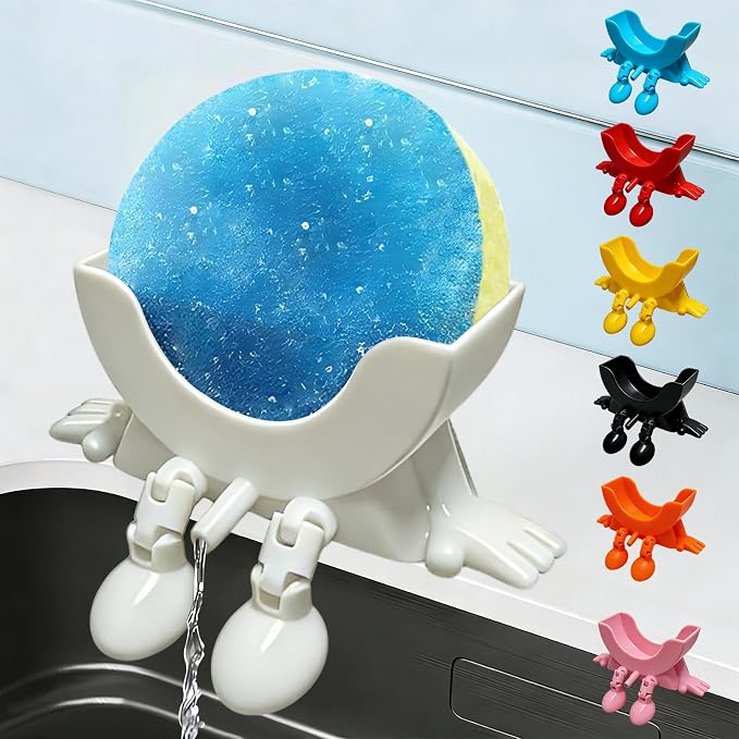 Cute Hanging Sponge Holder by Unknown