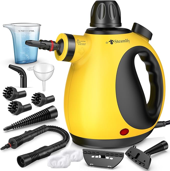 Pressurized Handheld Steam Cleaner by SIMPLIFYYOUSTEAMCLENING