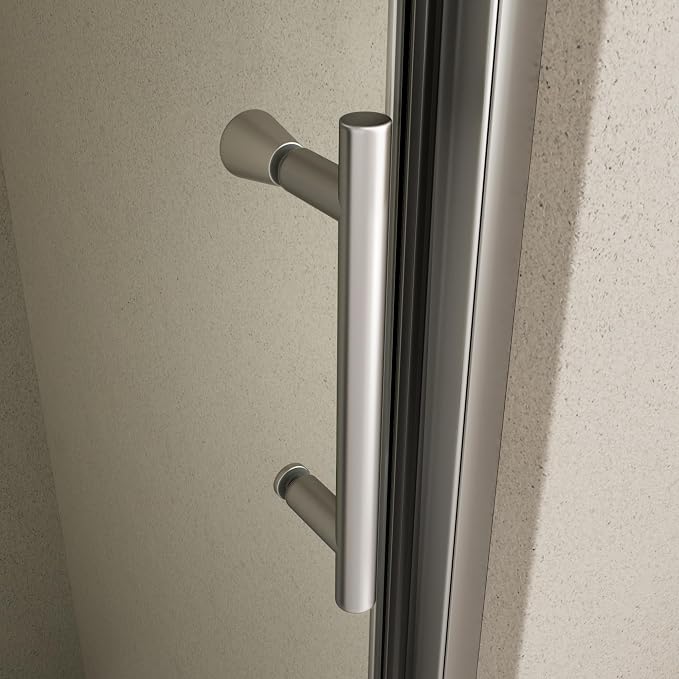 44-48" W x 71" H Pivot Swing Glass Shower Door, Pivot Frame Shower Door - Image 7