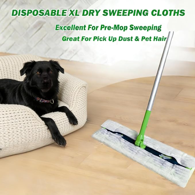 XL Dry Sweeping Cloth Refills for Swiffer Sweeper X-Large Mop, XL Disposable - Image 3