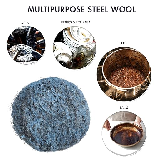 SCRUBIT 20 Pack Steel Wool Soap Pads - Image 3
