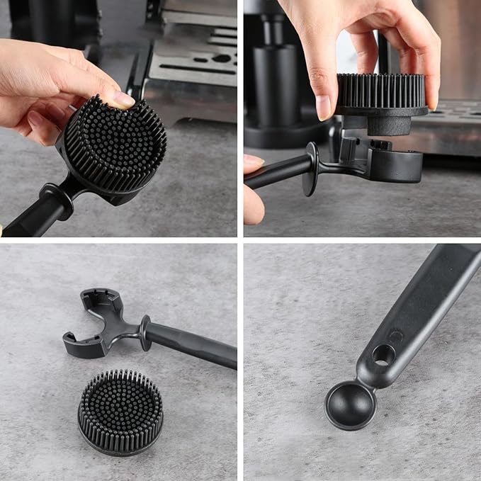 Silicon Coffee Machine Cleaning Brush Professional Design - Image 2