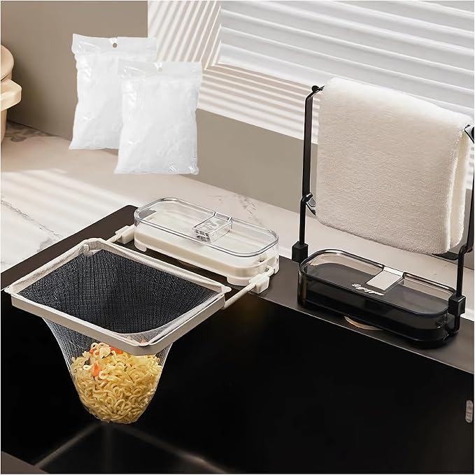 Sink Drain Strainer 2025 New Suction Cup Sink Kitchen Net Strainer Colander by Unknown