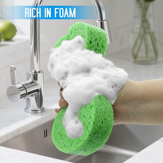 3PCS Car Wash Sponge, Heavy Duty Car Sponges - Image 3
