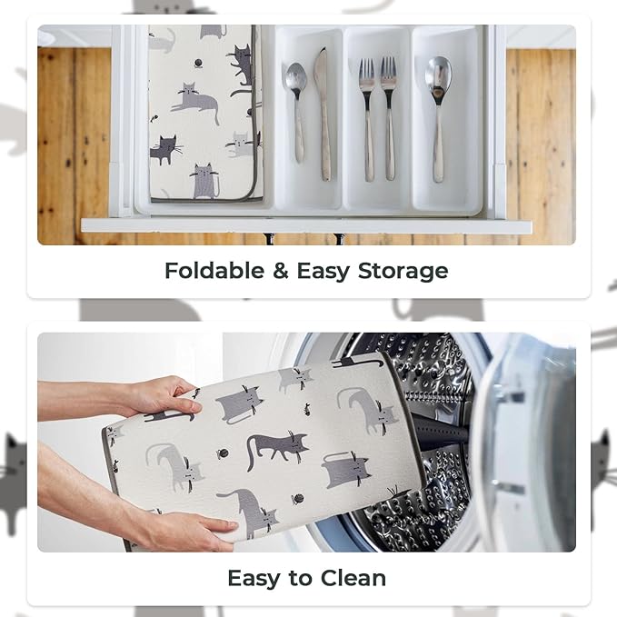 FRESHMINT Printed Dish Drying Mats - Image 6