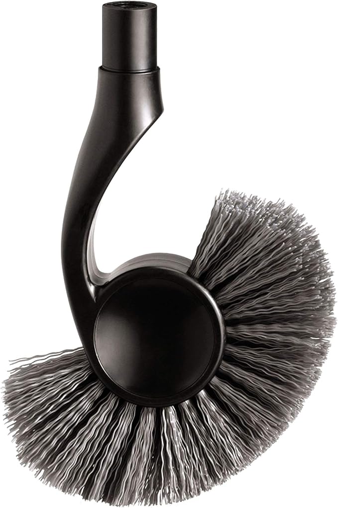 simplehuman Replacement Toilet Brush Head, Easy Screw On, Stiff Outer Bristles by Simplehuman