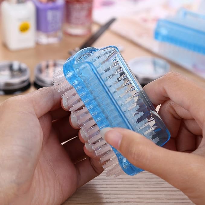 BTYMS 6 Pcs Nail Brush for Cleaning Dual-sided Fingernail Scrub Cleaning - Image 6