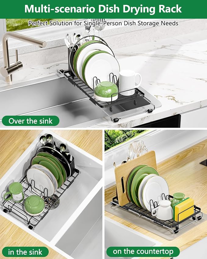 Extendable Dish Drying Rack Small - Image 2