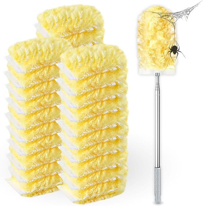 Duster Refills, Static Dust Removal Brush Disposable Replacement Head Compatible by Frescares