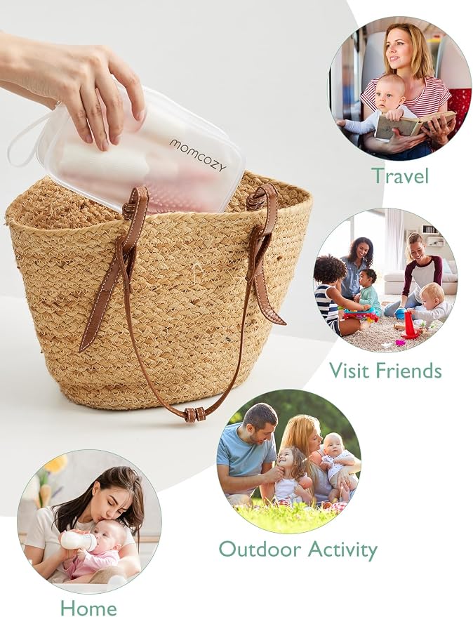 Momcozy Bottle Brush Kit, Innovative Push-Press Design - Image 4