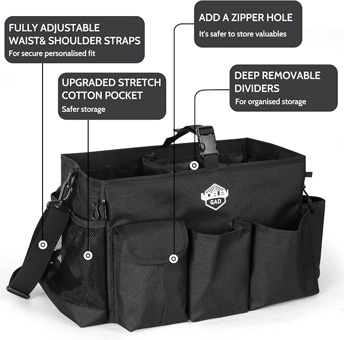 Large Wearable Cleaning Caddy Bags - Image 2