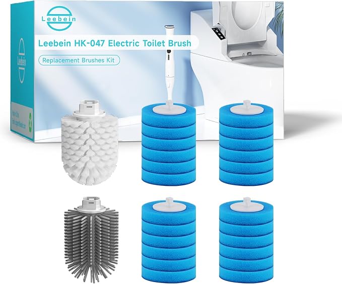 24 Wand Refills and Replaceable Brush Heads Kit by Leebein