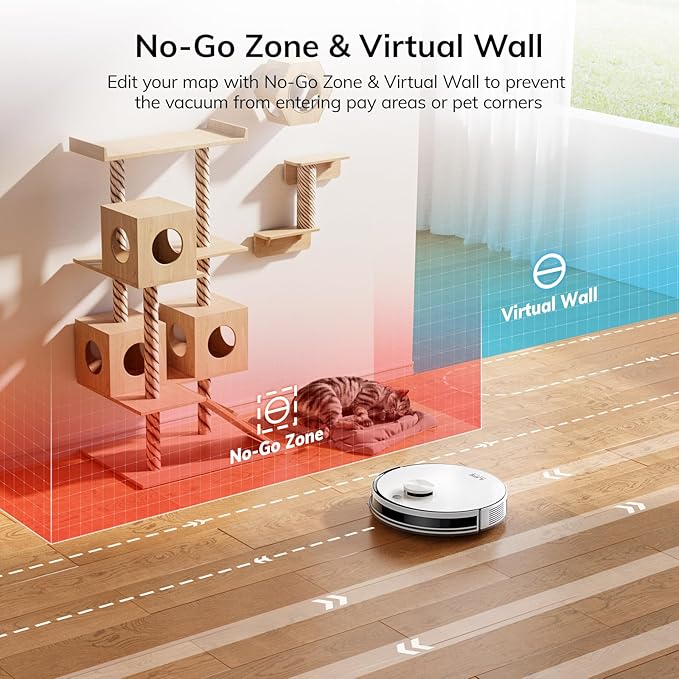 ILIFE A30s Robot Vacuum Cleaner, 10000Pa Max Suction Power - Image 6