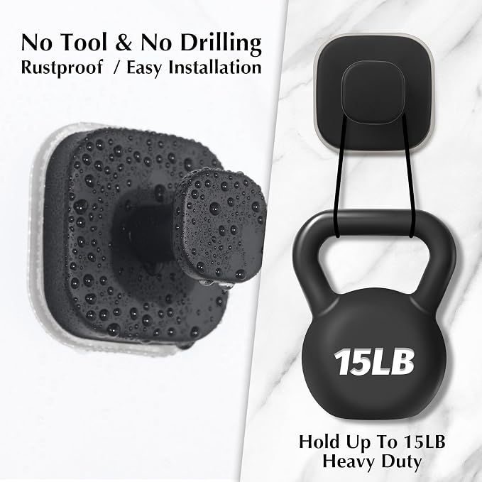 Suction Cup Hooks for Shower - Image 2