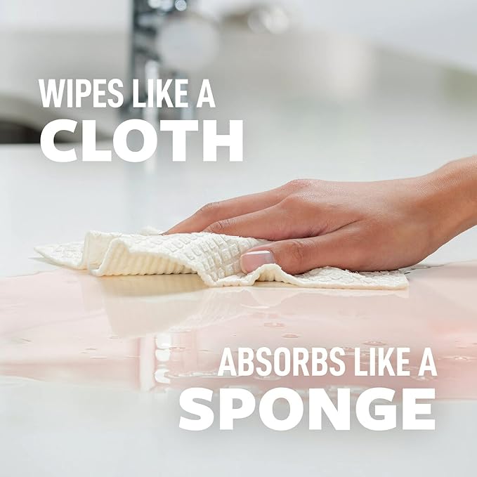 Scotch-Brite Greener Clean Sponge Cloth, Dish Cloths - Image 3