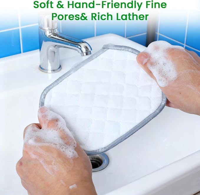 TIESOME 6Pcs Newly Upgraded Double Side Non Scratch Wire Dishcloths, Reusable - Image 4
