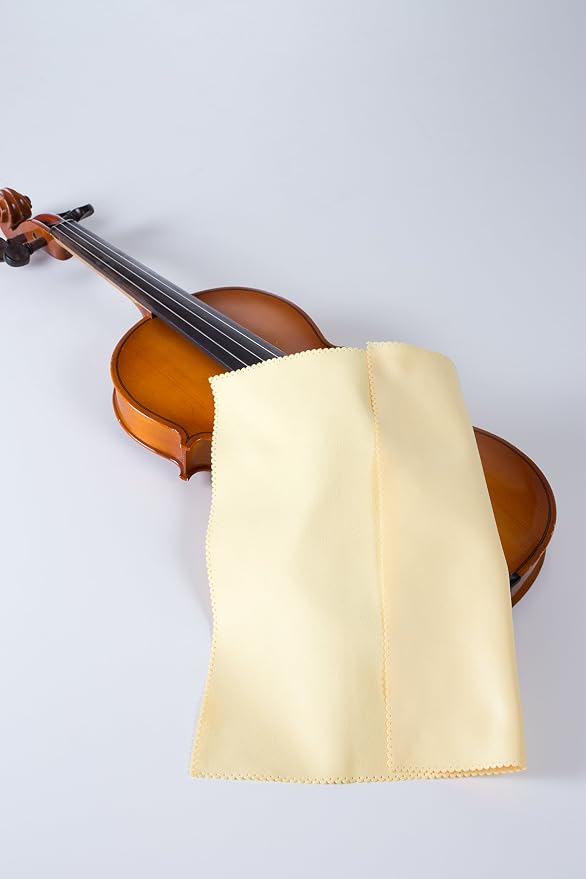 MusicNomad String Instrument Premium Microfiber Polishing Cloth 12" x 12" - Image 2