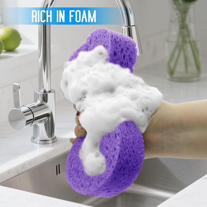 3PCS Car Wash Sponge, Heavy Duty Car Sponges - Image 3