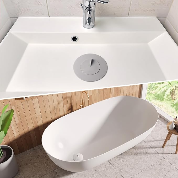 Bathtub Stopper, Silicone Kitchen Bathroom Shower Water Strainer Protectors - Image 7