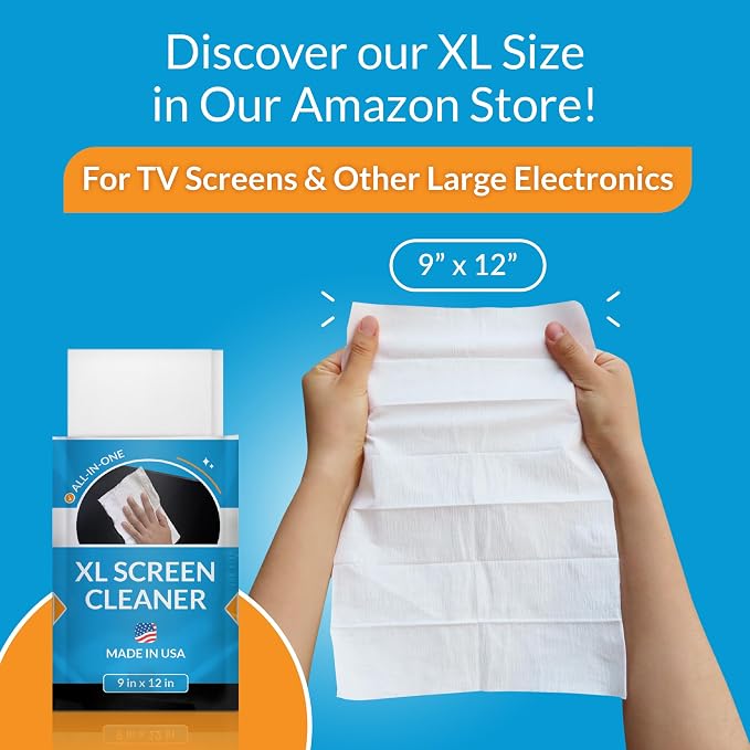 Screen Cleaner Wipes by iCloth – Individually Wrapped – Travel Size – - Image 8