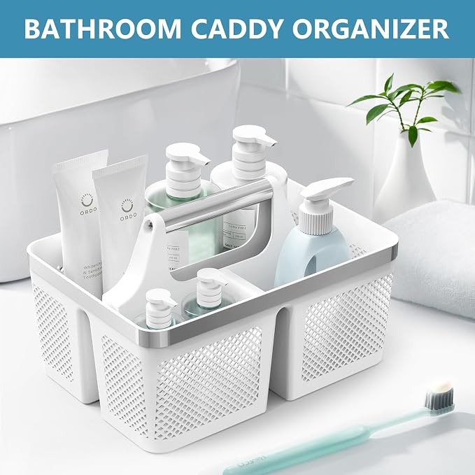 Plastic Shower Caddy Dorm: Portable Bathroom Caddy Organizer - Image 8