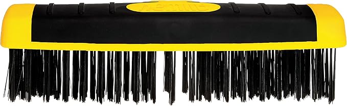 ALLWAY SB619 Soft-Grip Carbon Steel Wire Scrub Brush Block - Image 3