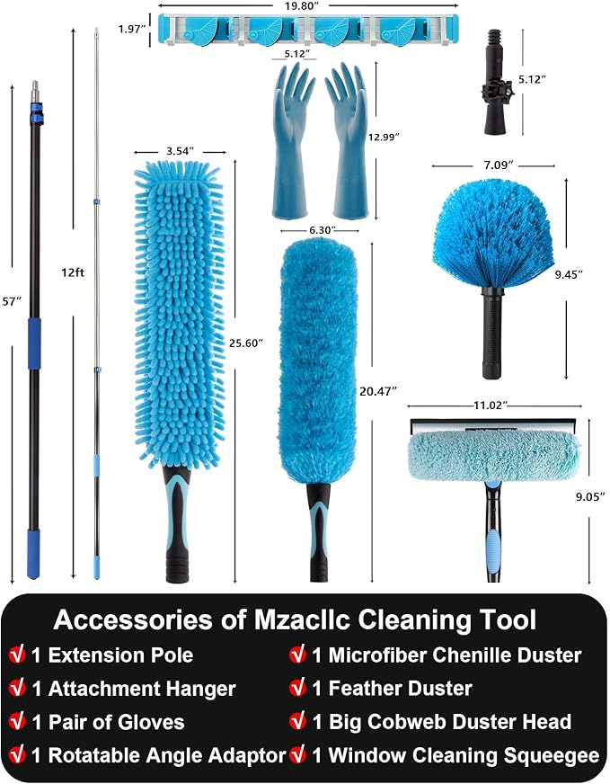 20 Foot High Reach Ceiling Fan Duster - Image 3