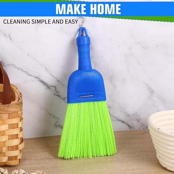 Whisk Broom Hand Brush Fiber Outdoor Car Broom - Image 2
