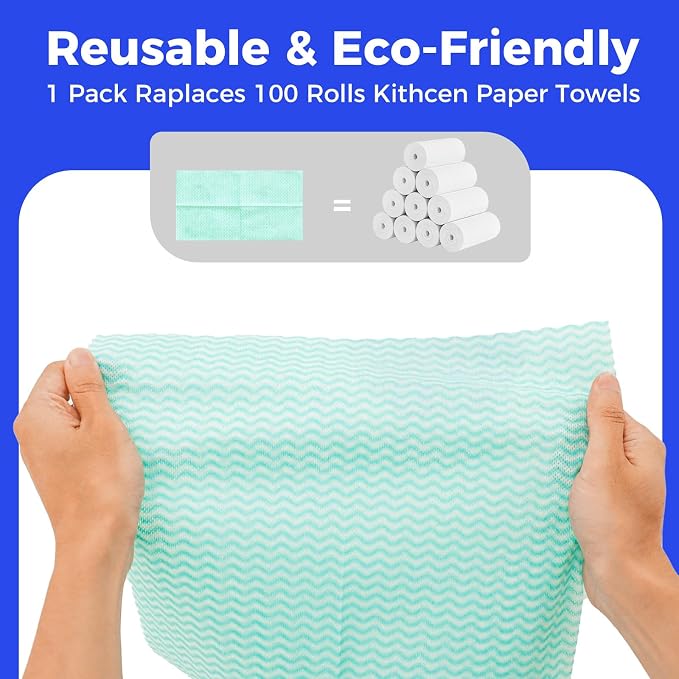 Reusable Cleaning Towels Handi Wipes Reusable Cloths Disposabel Dish Cloths - Image 6