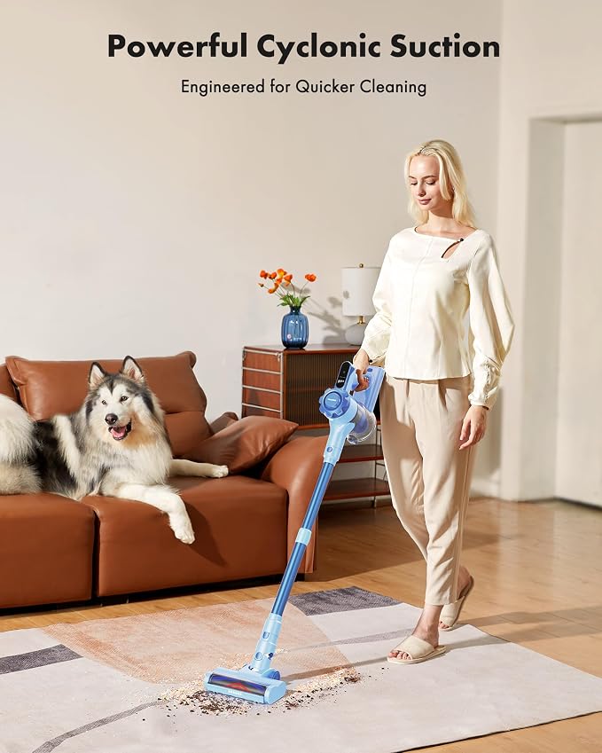 Trucozie Cordless Vacuum Cleaner, 8-in-1 Lightweight Stick Vacuum - Image 2