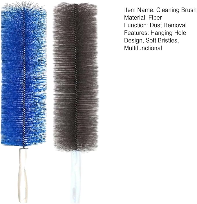 2PC Fan Cleaner for Box Fan Soft Bristles Bendable Fan Cleaner Brush Cobweb - Image 6
