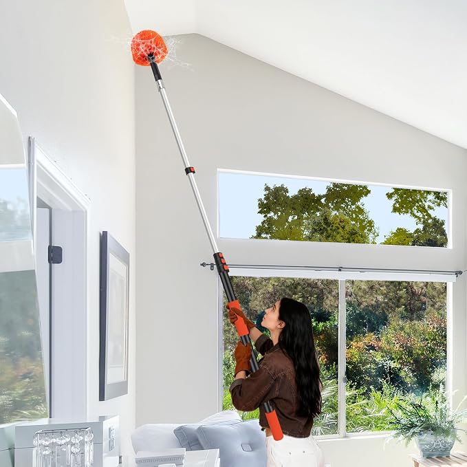 20FT Cobweb Duster with Extension Pole - Image 6