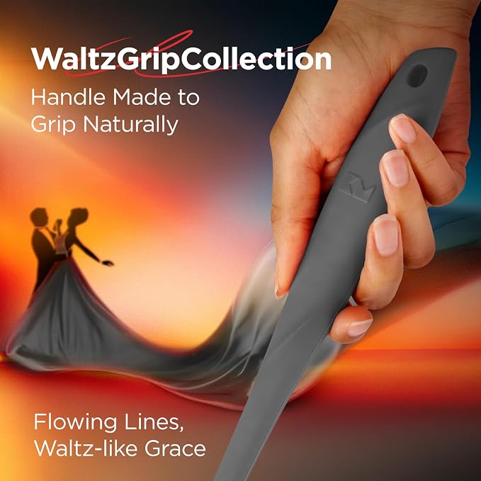 Kitchen Mama WaltzGrip Platinum Silicone Basting Pastry Brush: Set of 2 - Image 2