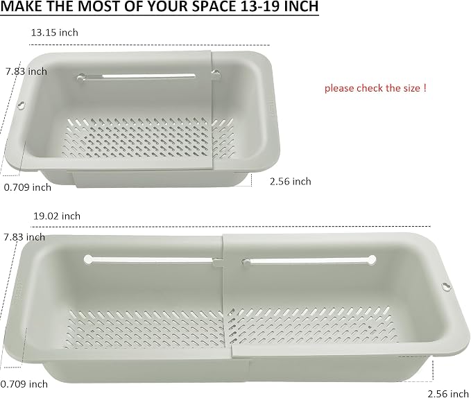 LASSHSWA Collapsible Colander and Strainer - Image 5