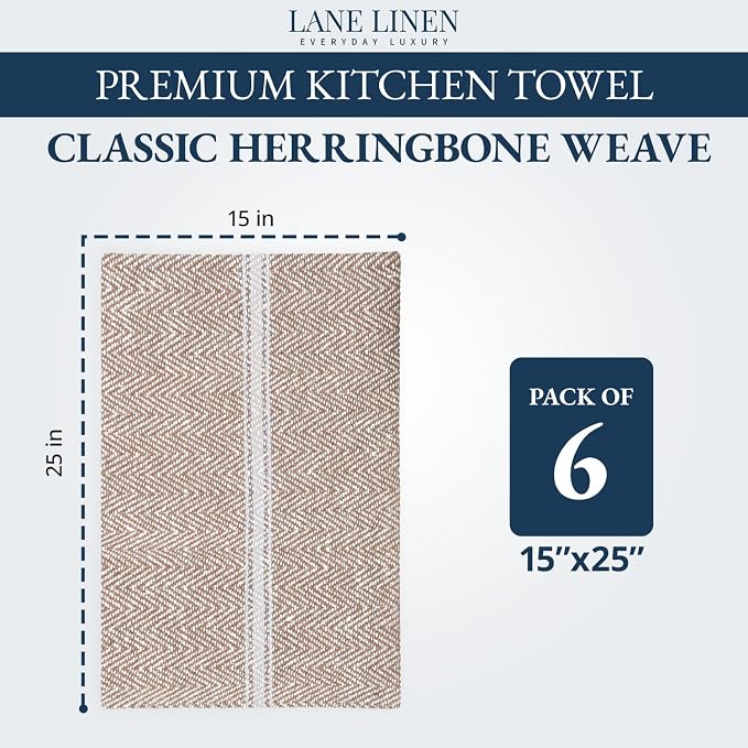LANE LINEN Kitchen Towels Set - Image 2