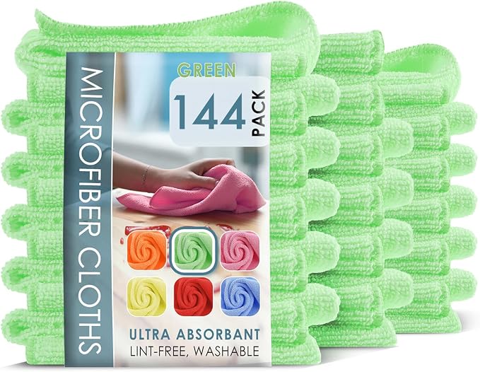 Hearth & Harbor Microfiber Cleaning Cloth, Microfiber Towels by HearthHarbor