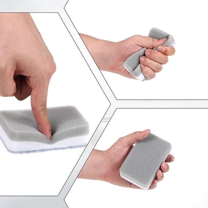 10pcs Dishwashing Sponge Kitchen Dish Sponge Scouring Pad Non-Scratch - Image 3