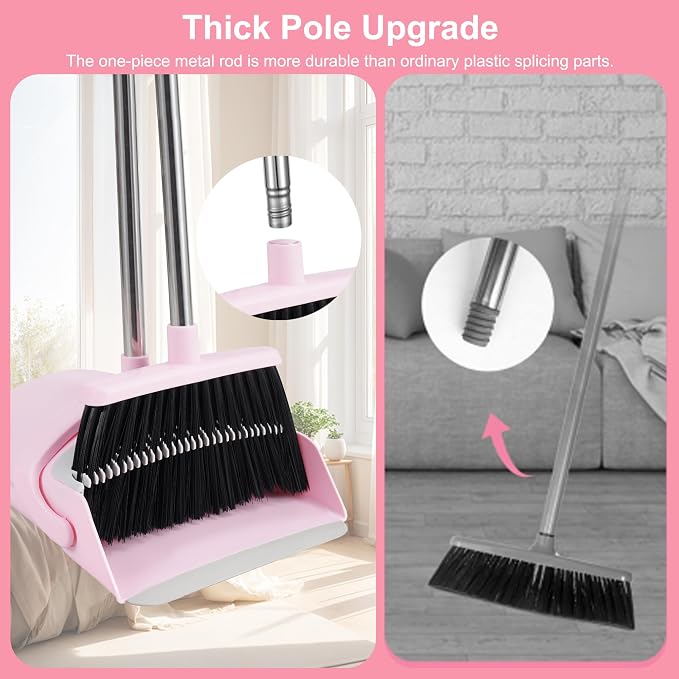 Broom and Dustpan Set, Broom Dustpan Combo Set - Image 7