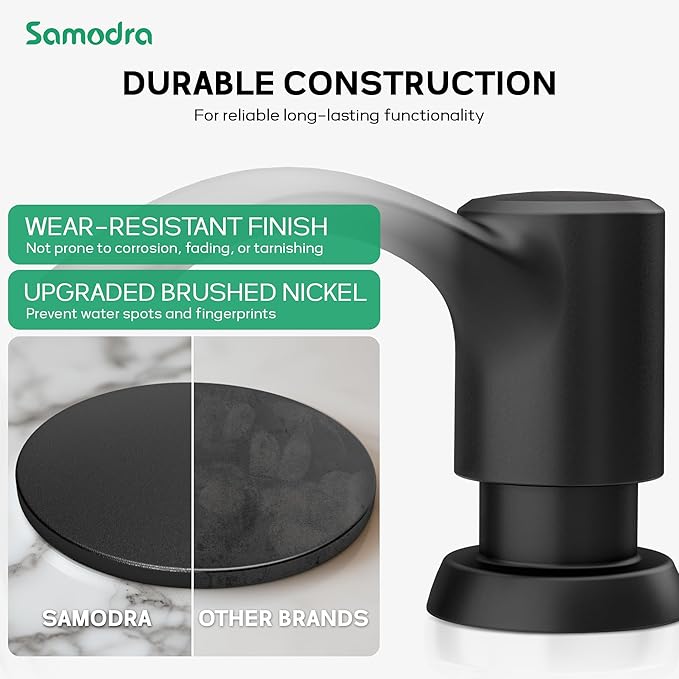 SAMODRA Built-in Kitchen Sink Soap Dispenser - Image 5