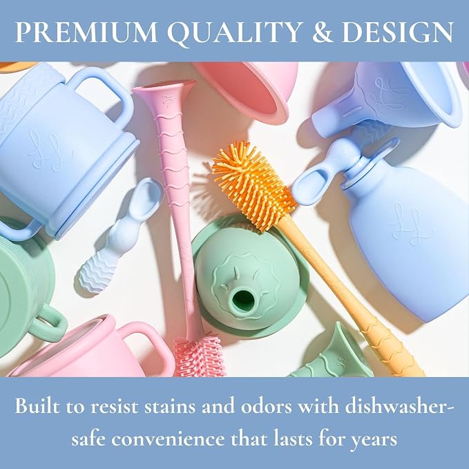 Nontoxic Silicone Bottle Brush - Image 6