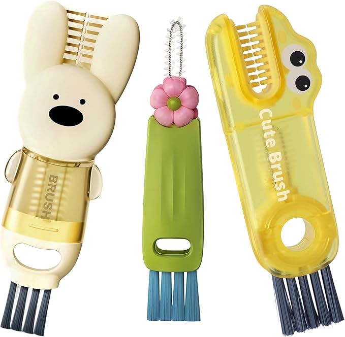 Cup Lid Cleaning Brush, 3 in 1 Lid Cleaner by Unknown