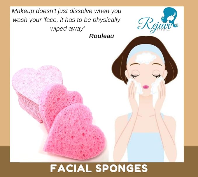 Facial Sponges Compressed Natural Cellulose Sponge - Image 8