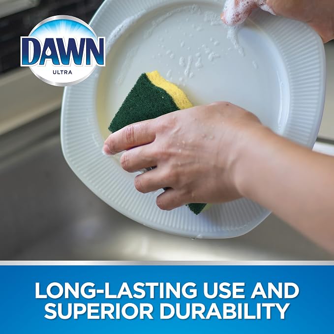 Dawn Heavy Duty Kitchen Dish Sponges - Image 3