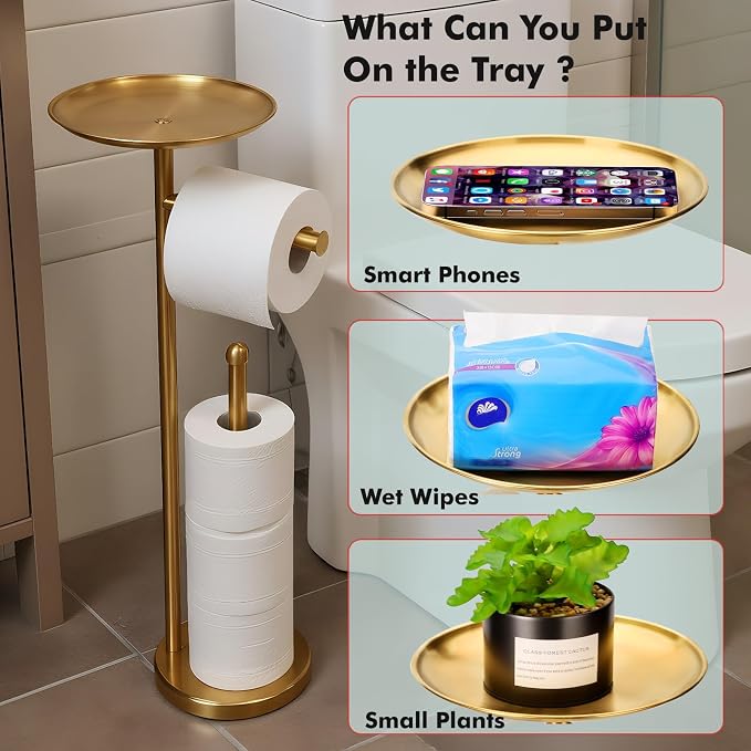 Freestanding Toilet Paper Holder - Image 3