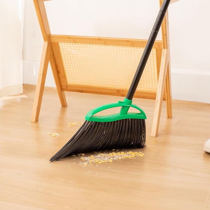 2 Pack Angle Broom, Household Commercial Floor Cleaning, - Image 8