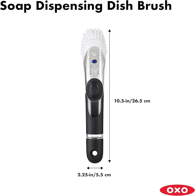 OXO Good Grips Soap Dispensing Dish Brush - Image 3